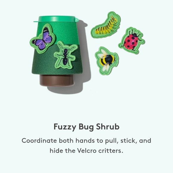 Lovevery Fuzzy Bug Shrub - Picture 1 of 3